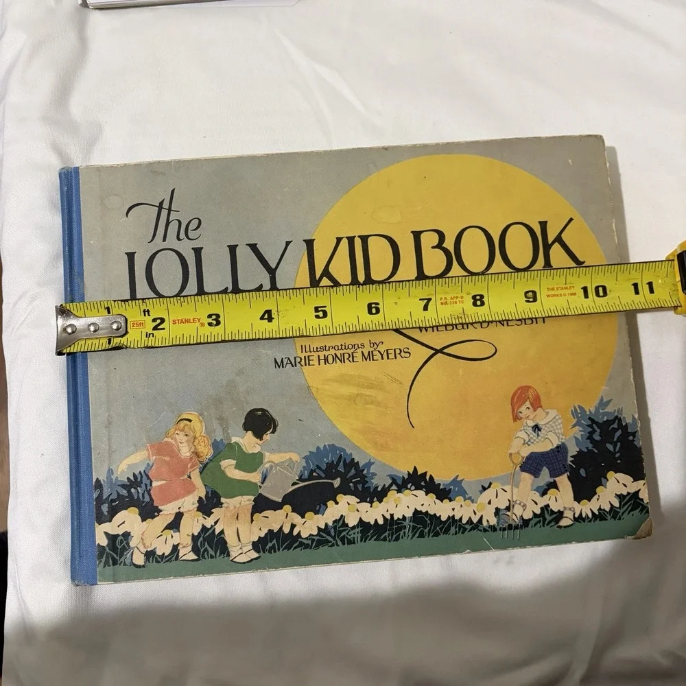Wilbur D. Nesbit, The Jolly Kid Book, Vintage 1st Edition Children's Book (1920)